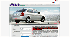 Desktop Screenshot of funrentacar.com